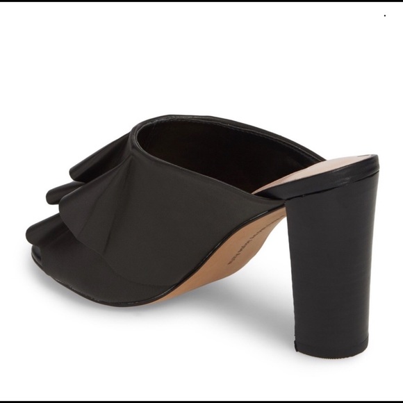 AVEC LES FILLES MALLORY LEATHER HEELS-VELVET - Picture 3 of 8